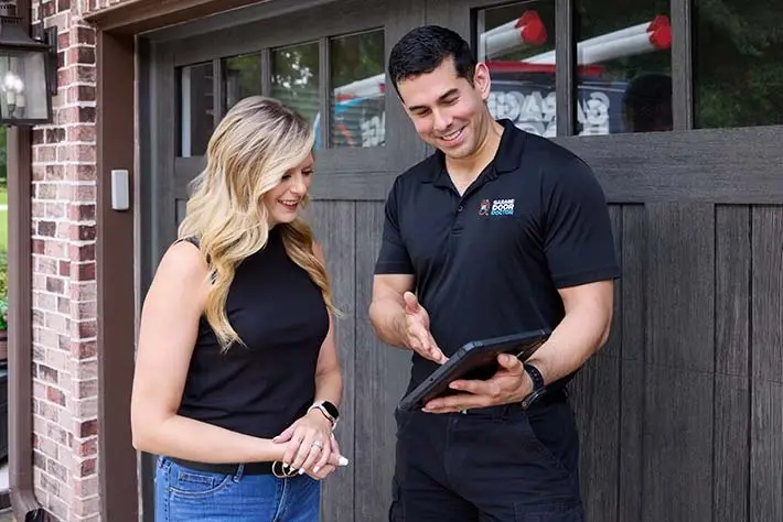 happy Garage Door Doctor customers